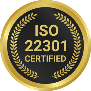 ISO 22301 Certified